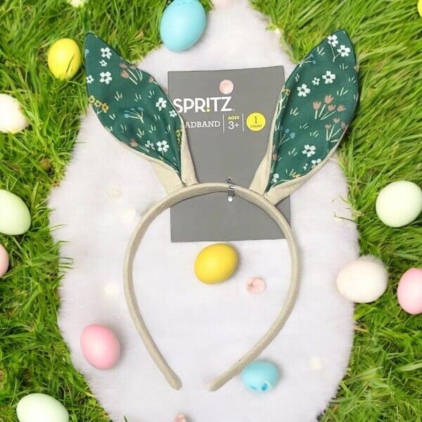 Spritz Floral Bunny Ears Headband