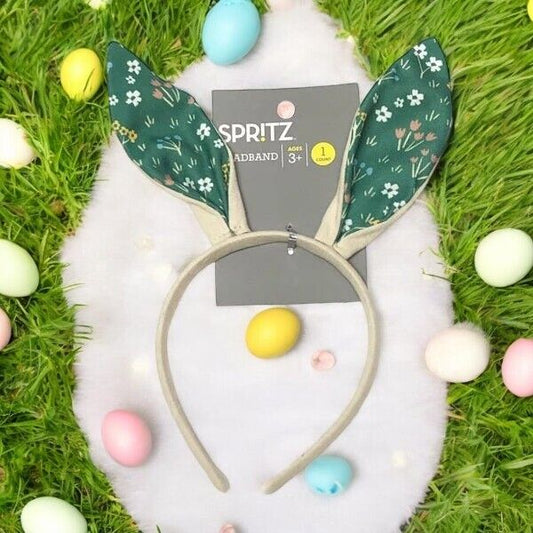 Spritz Floral Bunny Ears Headband
