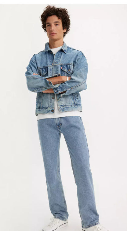 LEVI'S 505 Men's Denim Jeans 005054834 Light Blue Wash ~ Fits 38 x 29
