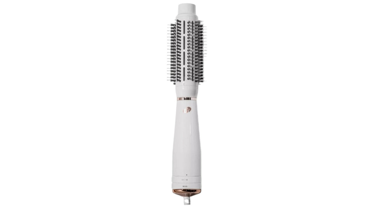 T3 AireBrush Round One-Step Smoothing & Volumizing Hair Dryer Brush, Round Brush