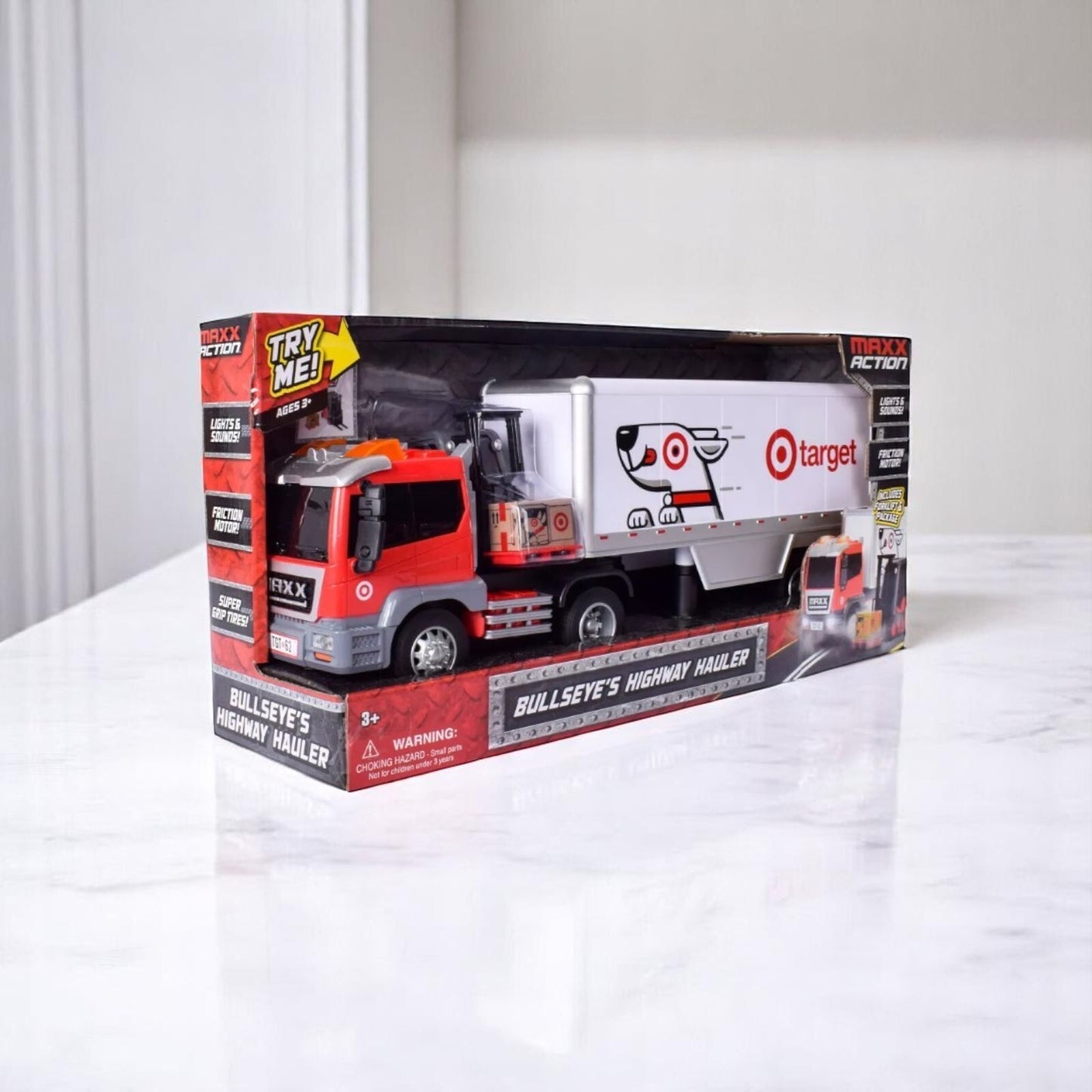 Maxx Action BULLSEYE'S HIGHWAY HAULER Truck Forklift LIGHTS SOUNDS Target 2024