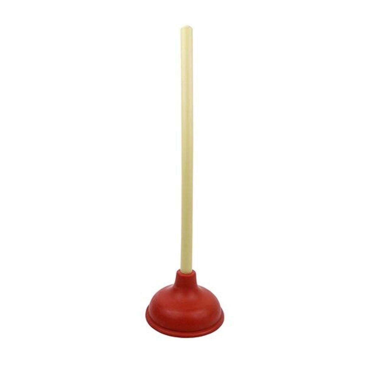 HUB City Industries 66-R Bowl Plungers, Standard Red Plunger with Handle