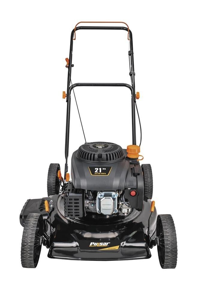 Pulsar 21" Cutting Path Gas-Powered Lawn Mower with Side Discharge & 5 Position