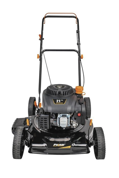 Pulsar 21" Cutting Path Gas-Powered Lawn Mower with Side Discharge & 5 Position