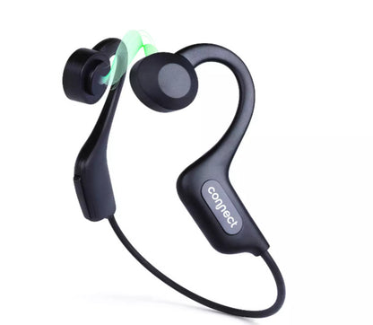 Mu6 Open-Ear Air Conduction Bluetooth Headphones for Cycling & Running