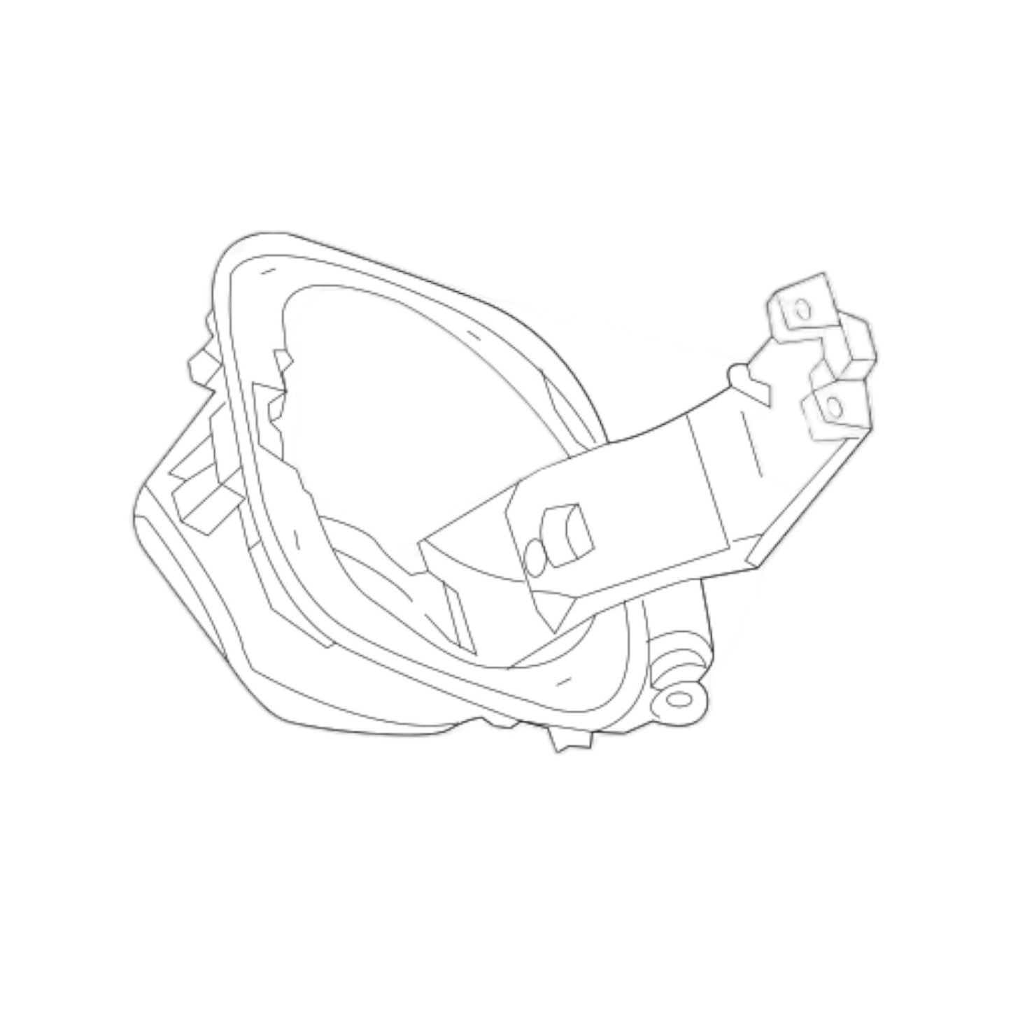 GM Genuine Parts 23488220 Fuel Filler Housing 2019 Buick Envision FUEL Pocket