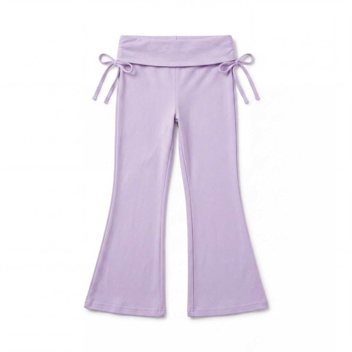ShoSHo Little Girls Light Purple Flare Soft Pants Size 4/5