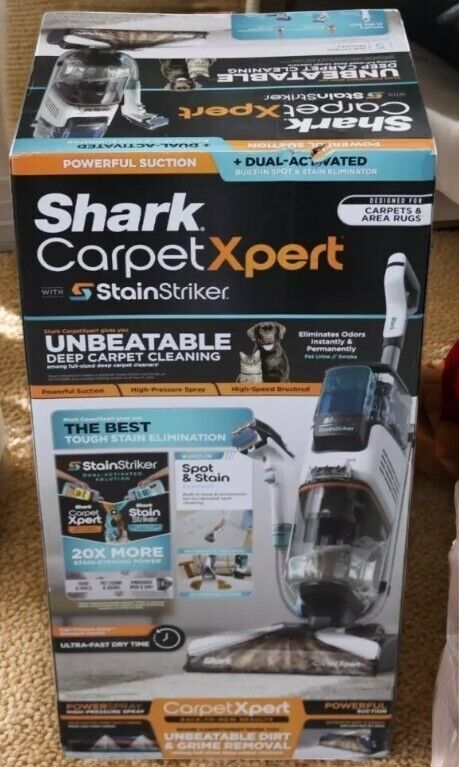 Shark EX201 CarpetXpert Stainstriker Deep Cleaning Corded Upright Carpet Cleaner