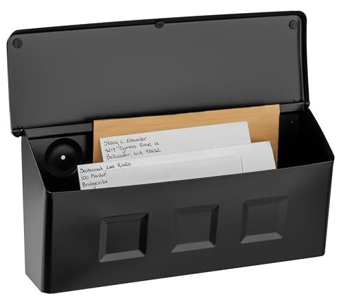 Architectural Mailboxes Wayland™ Vertical Wall-Mounted Mailbox for Outside, Rus