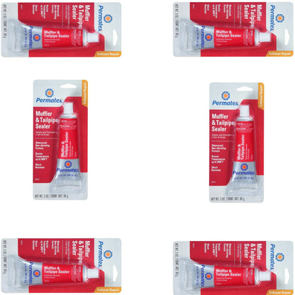 Permatex 80335 Muffler and Tailpipe Sealer, 3 oz. (6)
