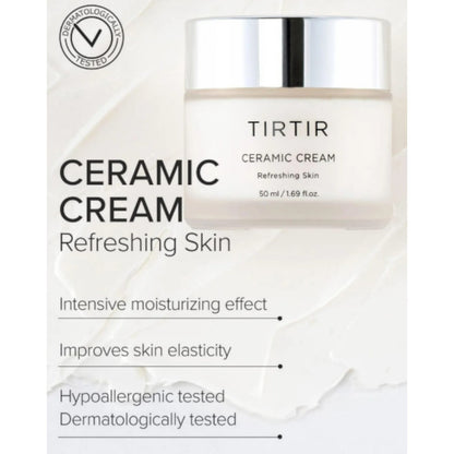 TIRTIR Ceramic Cream 50ml | Deep Moisture Barrier Cream | US Seller