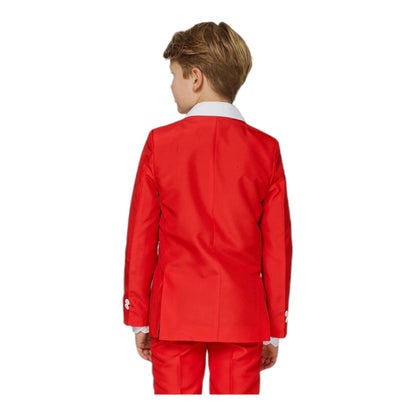 SUITMEISTER Boys Christmas Suit - Youth S, M, L, XL, 2XL - Red or Blue - New