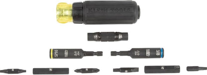 🛠️ Klein Tools 32500HDRT 11-in-1 Screwdriver/Nut Driver Ratcheting Impact-Rated
