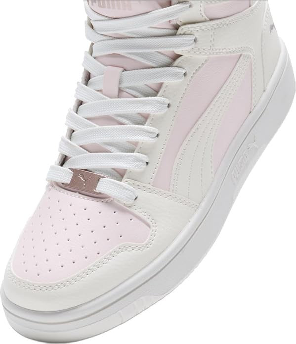 Woman's Fashion Sneakers Puma Rebound Layup RCL Shine High | 404260 01 | 7.5, 8