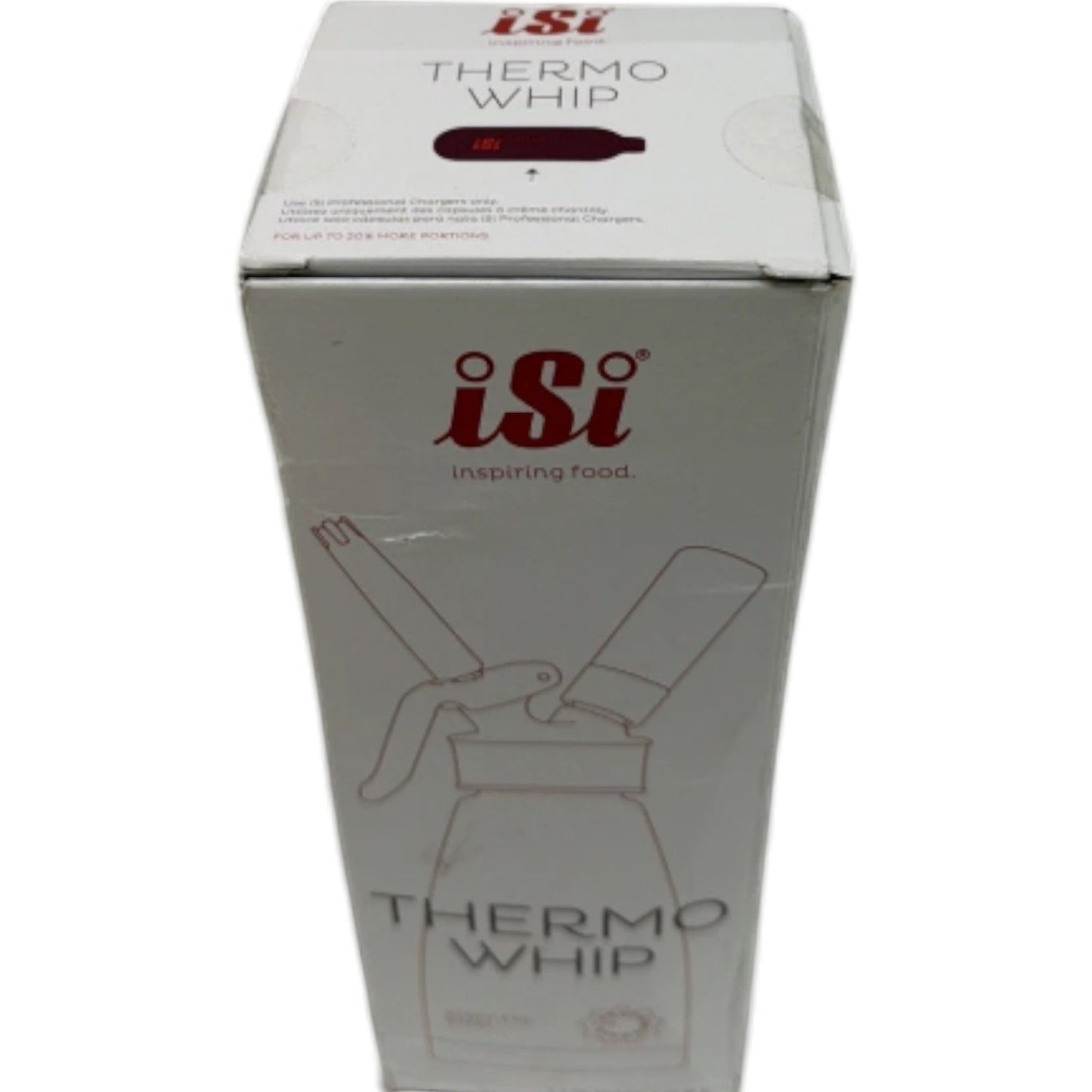 iSi Gourmet Whip Cream Whipper - 1 US Pint- 170301 Stainless Steel