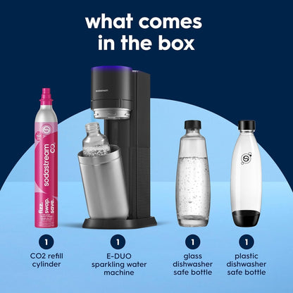 Sodastream Collection E-Duo Automatic Sparkling Water Maker - Dual Carbonation
