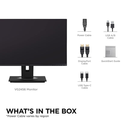 ViewSonic Docking Built-in Gigabit Ethernet and 40 Degree Tilt Ergonomics