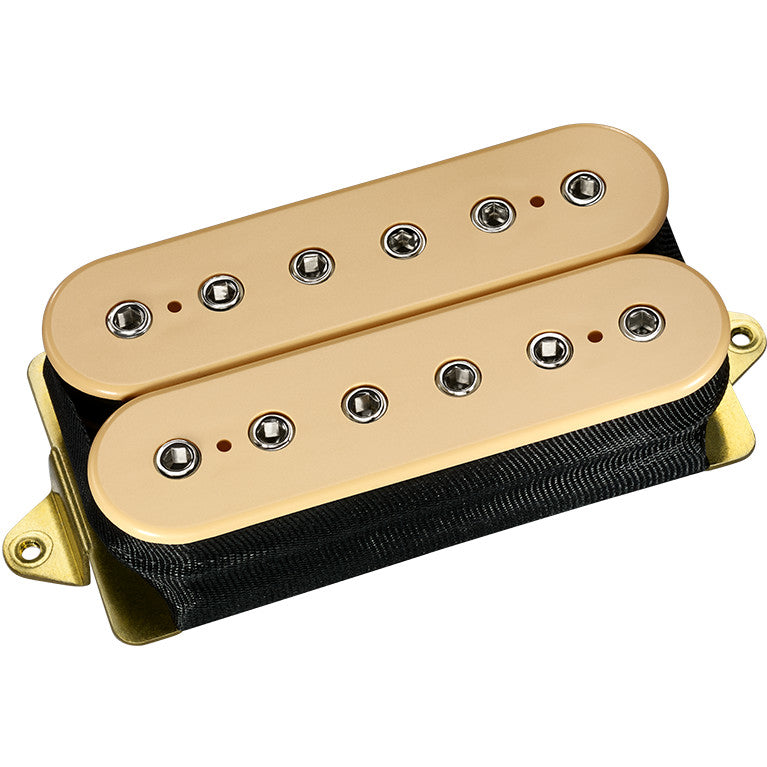 DiMarzio Regular Spaced Super 2 Humbucker Creme W/Chrome Poles DP 104