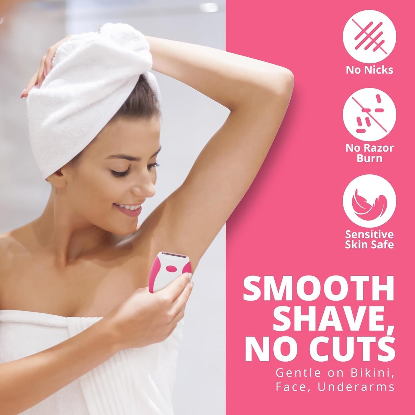 Palmperfect Electric Shaver in Patterns, Color and Pattern may vary