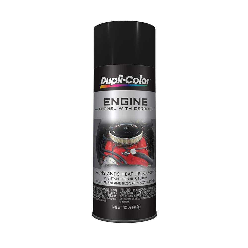 Dupli-Color Engine Enamel with Ceramic - 12 oz. Aerosol, (Case of 6)