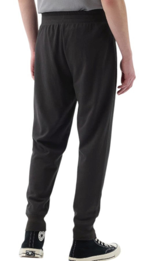 Gap Modern Logo Fleece Joggers Moonless Night Black Sweatpants Men's Size L