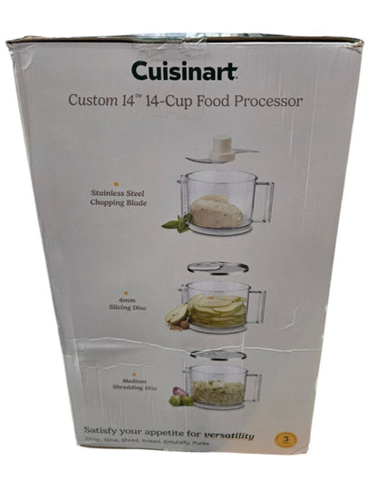 Cuisinart 14-Cup Large Food Processor with 720 Watt Motor in Stainless Steel | O
