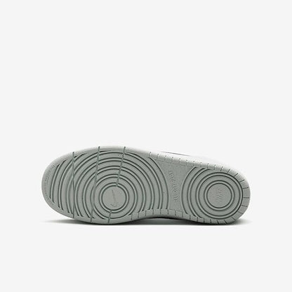 NEW Nike Court Borough Mid 2 GS Silver & White Youth Size 4 - CD7782-127 NIB