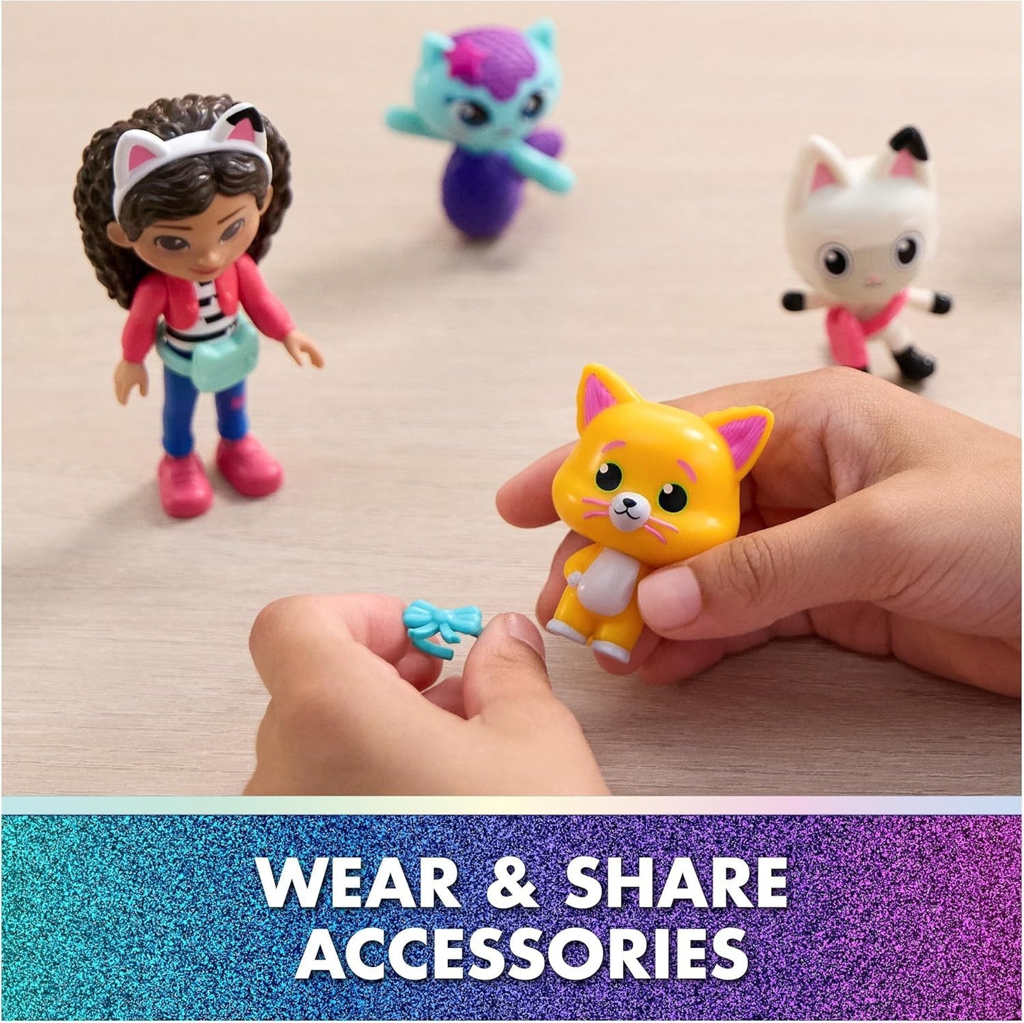 Gabby's Dollhouse: The Movie, Cat-Venture Crew Pack, 11-Piece Toy Figure Set NEW