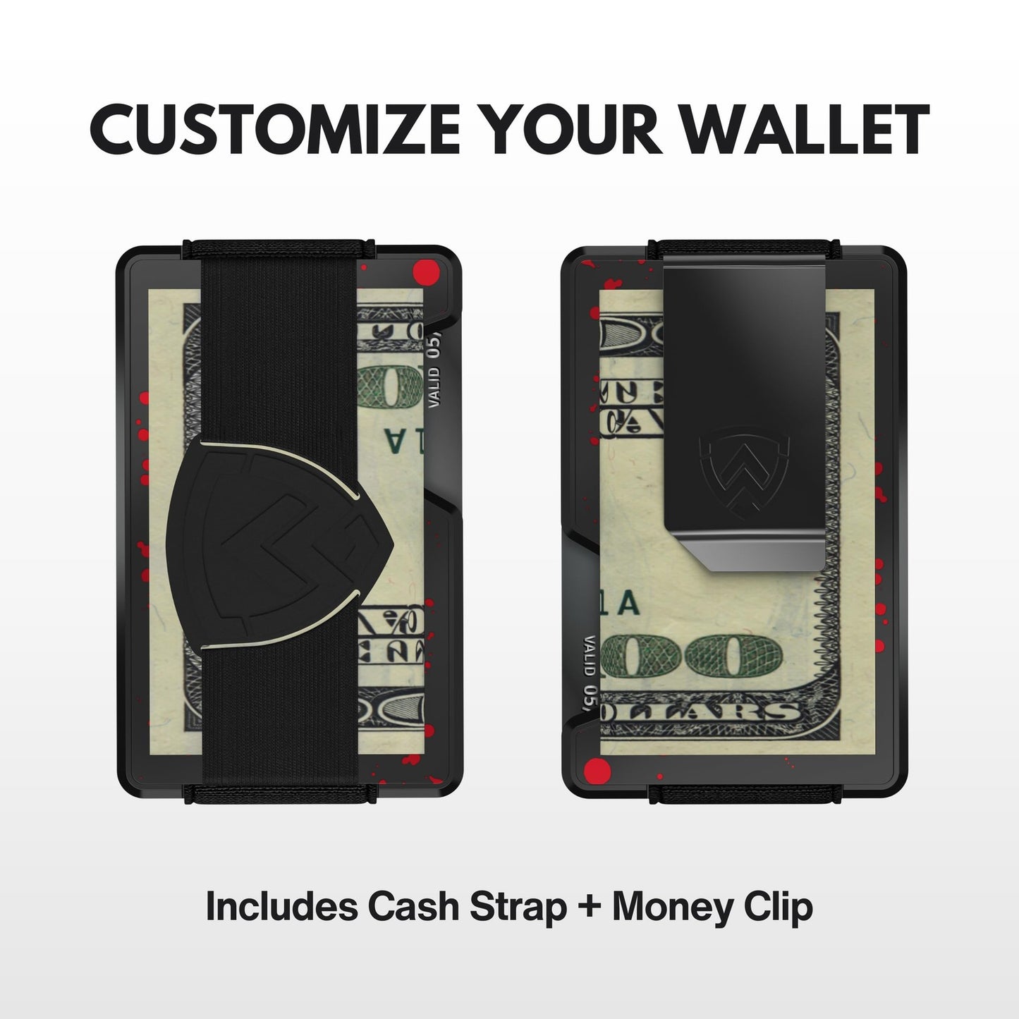 AXWELL Slim Minimalist Wallet for Men - RFID Blocking Front Pocket Card Holder