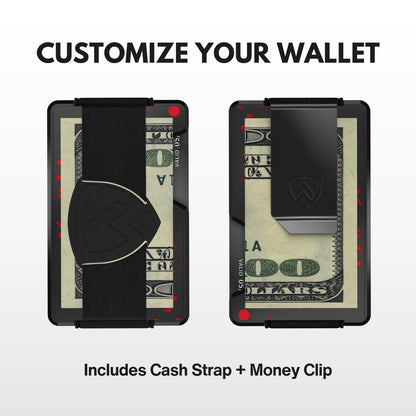 AXWELL Slim Minimalist Wallet for Men - RFID Blocking Front Pocket Card Holder