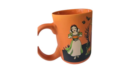 Disney Halloween Princess Soft Touch Mug Ariel, Snow White, Jasmine, Aurora