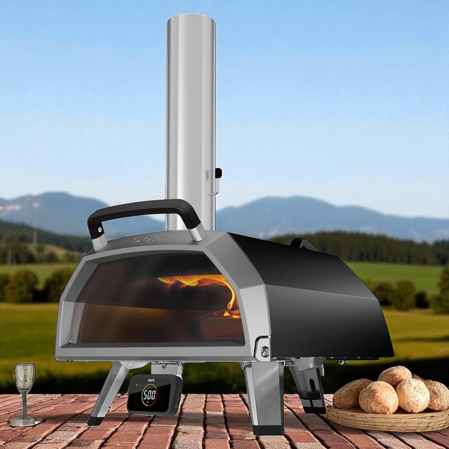 Ooni - Karu 2 Pro Multi-Fuel Pizza Oven - Black