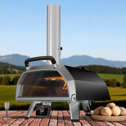 Ooni - Karu 2 Pro Multi-Fuel Pizza Oven - Black