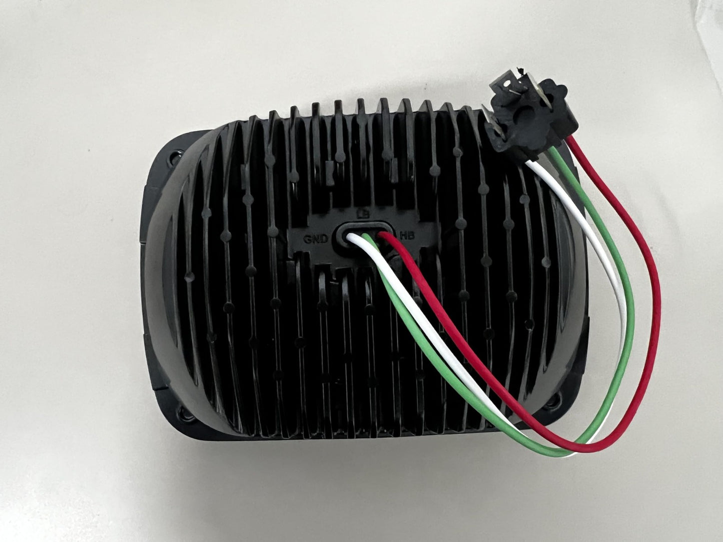 Truck-Lite 37455C LED Projector Headlights, 5x7, Rectangular, Clear, 6 Diode, H