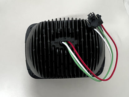 Truck-Lite 37455C LED Projector Headlights, 5x7, Rectangular, Clear, 6 Diode, H