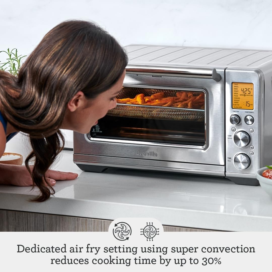 Breville BOV860BSS Smart Oven Air Fryer and Convection Oven, 0.8 cu. ft. Stainle