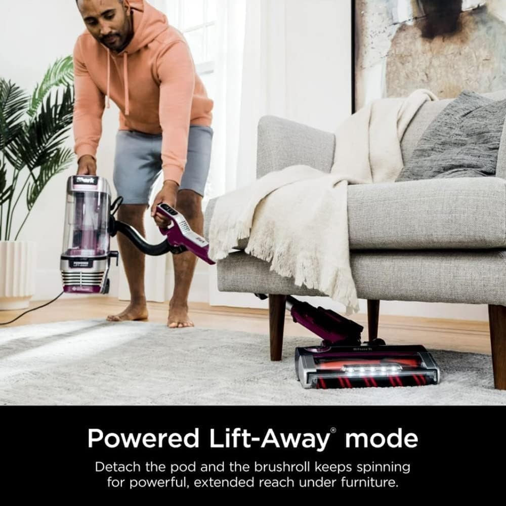 Shark Stratos Upright Vacuum w/Ultra Powered Hair Pickup - AZ3000