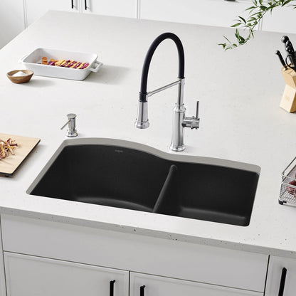 BLANCO Diamond 60/40 Undermount Kitchen Sink, 32" L X 21" W