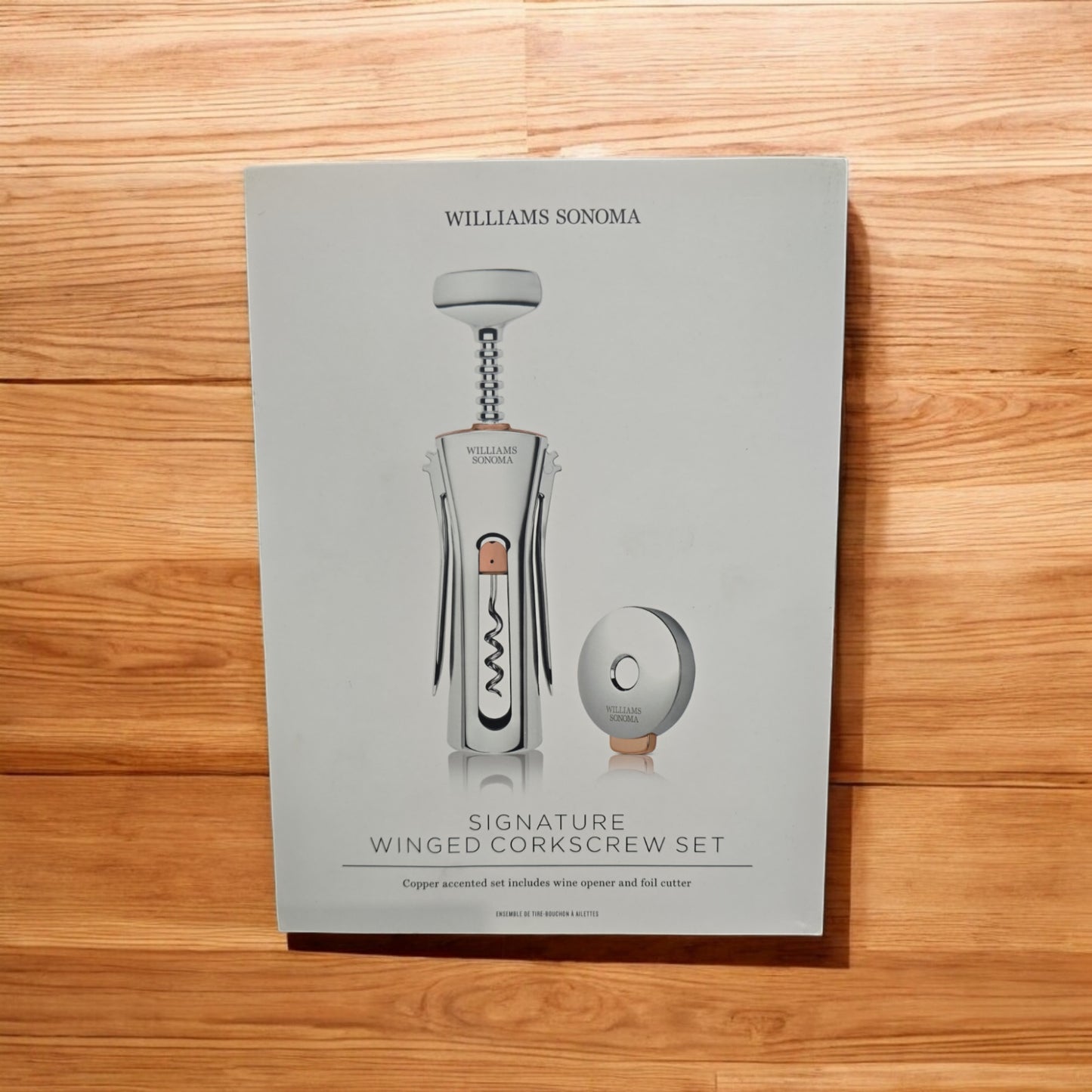 Williams Sonoma Signature Winged Corkscrew Wine Set