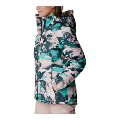 COLUMBIA Women Nordic Point Omni Heat Vented interchange 3-1 jacket Hooded Sz XL