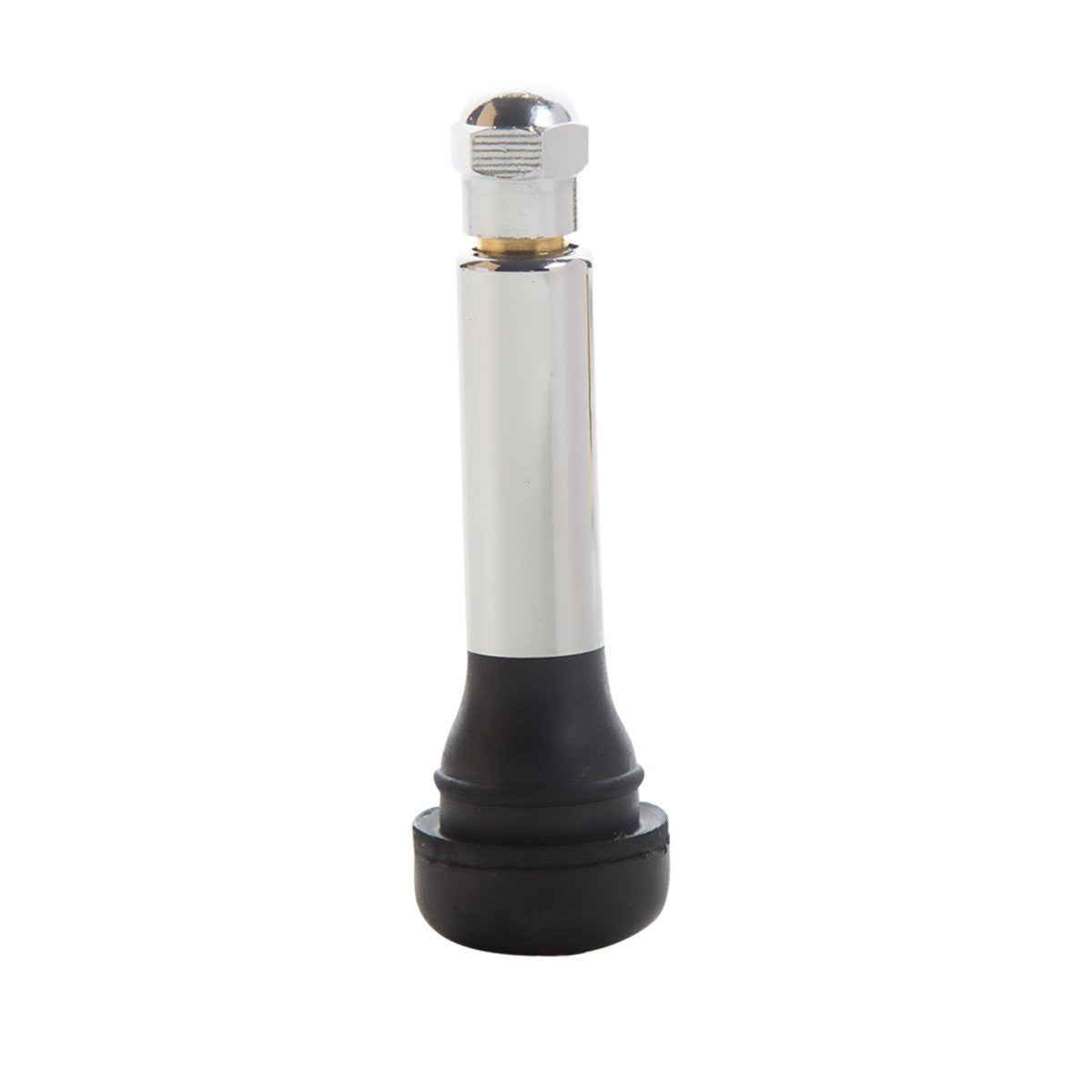 STEELMAN 96349 TR418C Snap-in Rubber Valve Stem/Chrome, Pack of 50