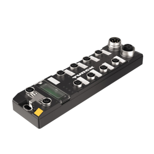 Turck TBEN-L4-8IOL Ethernet Switch Input Output Module 12-Port 24VDC