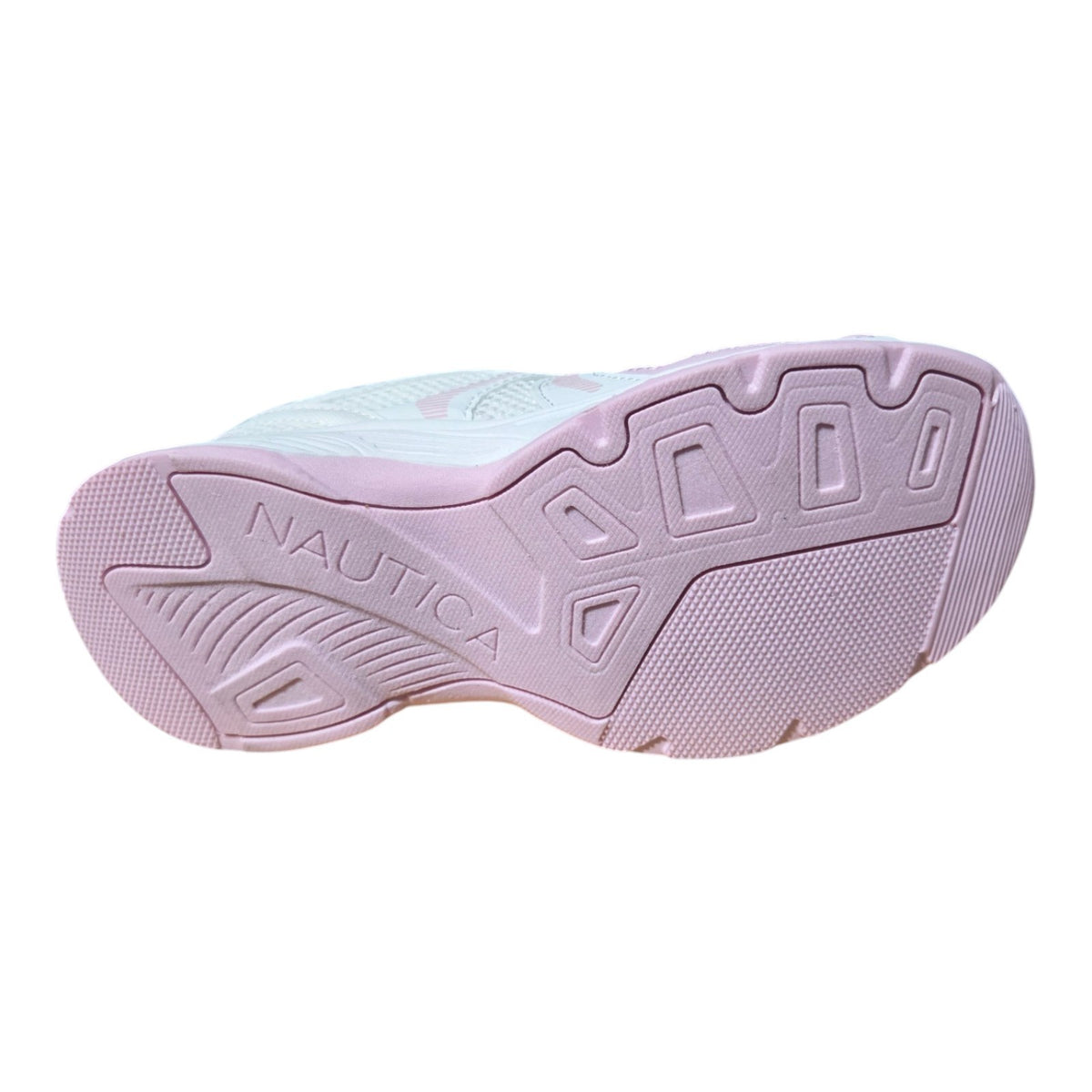 Nautica Girls White and Pink Sneakers - Monroe KN10771S - Missy Athletic -