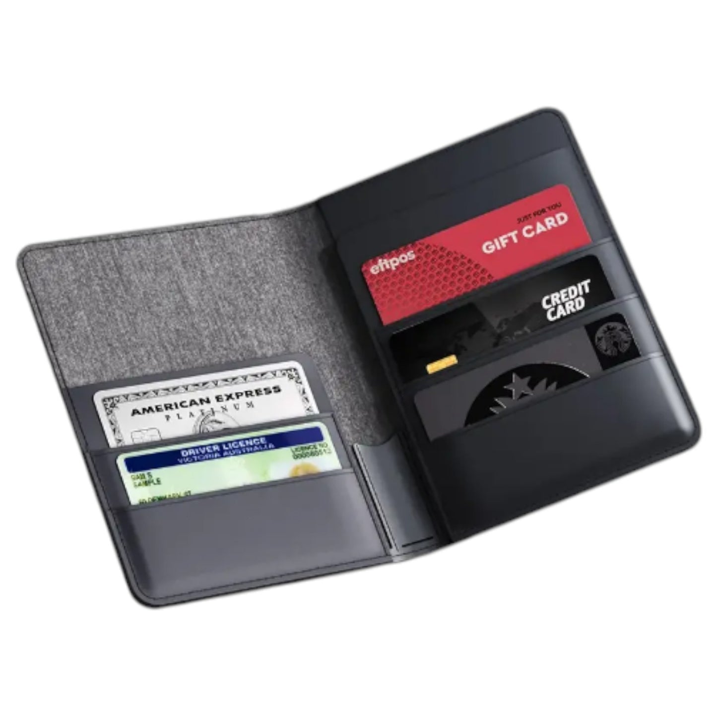 JOURNEY  MagSafe Wallet & Finder Wallet w/ Stand - Passport Wallet - Loc8 - Ezmo
