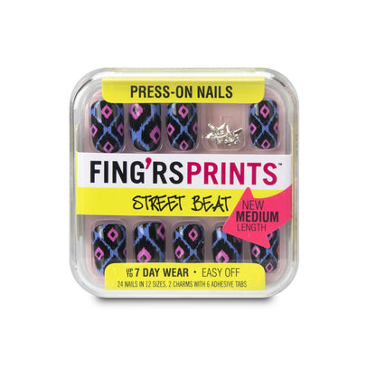 Fingrs Fing'rsprints Pre-Glued Nails