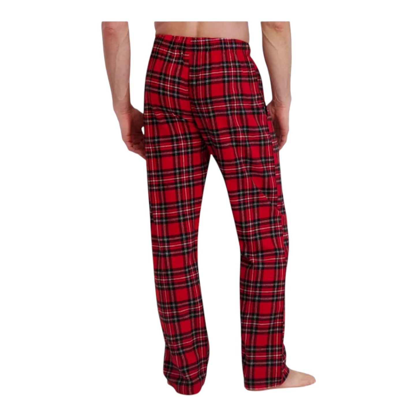 Hanes Men's Lightweight Yarn Dyed Flannel Sleep Pajama Lounge Pants for Men