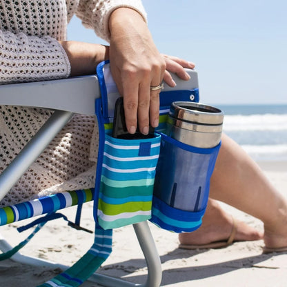 Tommy Bahama 2 Pack Backpack Beach Chair 5 Position Chair, Including Lay Flat