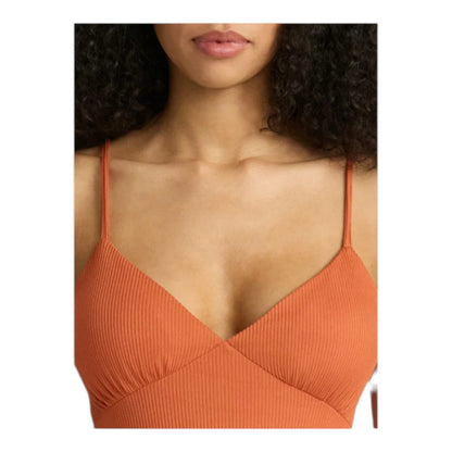 No Boundaries Women’s Burnt Orange or Black Mini Tier Dress