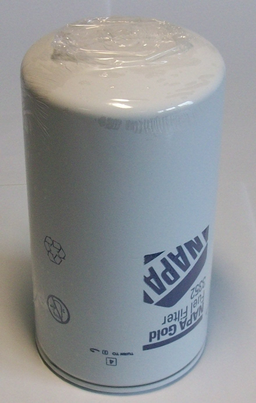 NAPA FILTERS 3352 177MM Height, Spin ON, 6MICRON, Fuel Filter