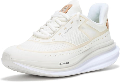 Cole Haan Mens ORIGINAL GRAND QUADSTAR RUNNER  Sneaker Casual Shoe - 10 - Ivory